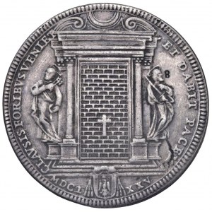 Papal - Clemente X (1670-1676) Piastra del Giubileo 1675 - Munt. 12 ...