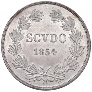 Papal - Pio IX (1846-1878) Scudo 1854 An. IX - Nomisma 653 AG (g 26,...
