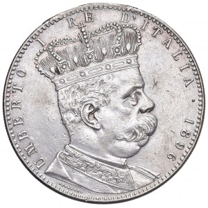 Savoy - Umberto I Eritrea (1890-1896) Tallero 1896 - Nomisma 1038 AG...