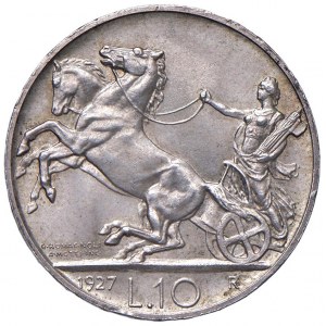 Savoy - Vittorio Emanuele III (1900-1946) 10 Lire 1927 ** - Nomisma ...