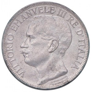 Savoy - Vittorio Emanuele III (1900-1946) 2 Lire 1911 Cinquantenario...