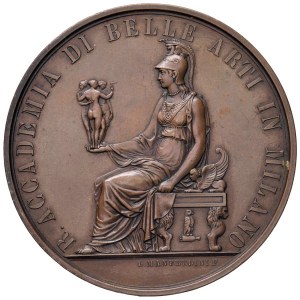 Medaile - MILÁNSKÁ medaile 1905 Cena Akademie výtvarných umění C...
