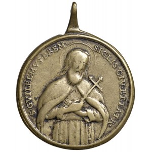 Medals - RAGUSA Medaglia 1799 San Guglielmo Eremita, Patrono dei Scic...
