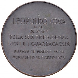 Medals - Leopoldo Cova (1898-1923) Medal 1923 XXV of the presidency...