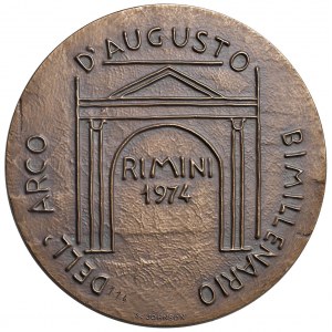 Medaile - REPUBBLICA ITALIANA Medaile 1974 Bimillenario dell'Arco di ...