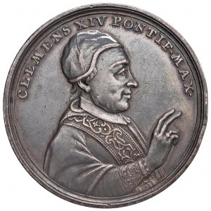 Medals - Clement XIV (1769-1774) Medal 1773 For the expulsion of the G...