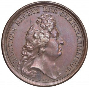 Medals - FRANCE Louis XIV (1643-1715) Medal 1680 - Divus 184 AE (g...