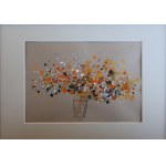 Zbigniew Waszczeniuk Bouquet triptych
