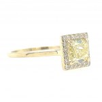 14K YELLOW GOLD RING 1.58 GR WITH DIAMONDS - RNG21207
