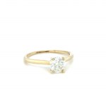 14K YELLOW GOLD RING 2.02 GR WITH DIAMONDS - RNG41001