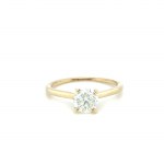 14K YELLOW GOLD RING 2.02 GR WITH DIAMONDS - RNG41001