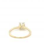 14K YELLOW GOLD RING 2.02 GR WITH DIAMONDS - RNG41001