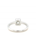RING IN WHITE GOLD 3.23 GR WITH DIAMONDS - RNG41106