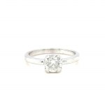 RING IN WHITE GOLD 3.23 GR WITH DIAMONDS - RNG41106