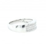 18K WHITE GOLD RING 4.90 GR WITH 1.50 CT DIAMOND - RNG30308