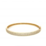 BRACELET IN 14K YELLOW GOLD 10.02 GR WITH DIAMONDS - DH-B353