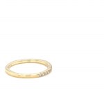 YELLOW GOLD RING WITH DIAMONDS - RNG41105
