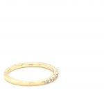 YELLOW GOLD RING WITH DIAMONDS - RNG41105