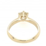 14K YELLOW GOLD RING 3.08 GR WITH DIAMONDS FOR 1.03 CARATS - RNG10606