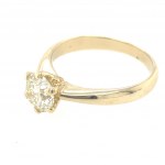 14K YELLOW GOLD RING 3.08 GR WITH DIAMONDS FOR 1.03 CARATS - RNG10606