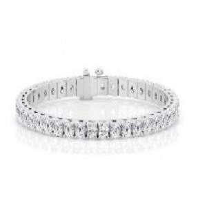 TENNIS BRACELET IN GOLD 12.90 GR WITH LAB GROWN DIAMONDS CL28