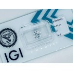 NATURAL POLISHED DIAMOND 1.5 G -SI2 - IGI - C50103-11