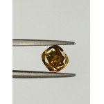 NATURAL POLISHED DIAMOND 2.01 FANCY YELLOW ORANGE BROWN - - GIA - UD30115