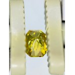 NATURAL POLISHED DIAMOND 0.46 FANCY VIVID YELLOW ORANGE - SI2 - GIA - 928-1