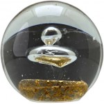 A pair of decorative glass paperweights - Vintage [ Murano ].