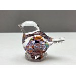 A pair of decorative glass paperweights - Vintage [ Murano ].