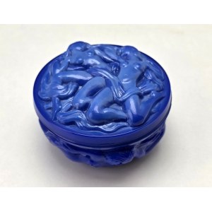 Bohemia Glas glass casket - Curt Schlevogt - Czechoslovakia