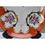 Duży dekoracyjny talerz porcelana Dobrush - Białoruś - lata 60-te
