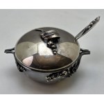 Hefra Resovia - sugar bowl design lily of the valley 1970s