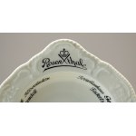 Rosenthal - Porzellanhaus Kaiserslautern advertising platter, 1930 [ advertisement ].
