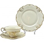 Sorau Zary porcelain trio ivory 1925-45