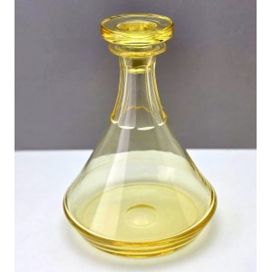 Bohemia crystal glass decanter - Czechoslovakia 1960s