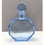 Art Deco blue decanter Karlove Wary Moser factory 1930s Karl Palda
