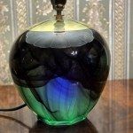 Unique Ikora uranium cabinet lamp WMF design Karl Wiedmann Germany 1930s