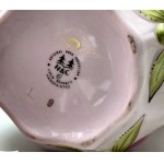 Sada dvou růžových porcelánových hrnků HC Chodov Česká republika 90. léta 20. století