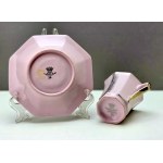 RGK pink porcelain cup - Czechoslovakia 1960s