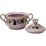 Sugar bowl in pink porcelain - Chodov Czech Republic 1990s