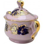Sugar bowl in pink porcelain - Chodov Czech Republic 1990s