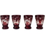 Bohemia Friedrich Egermann 1960s liqueur set