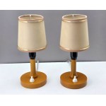 Pár bakelitových lamp - Německo 70. léta [ Bakelit ].