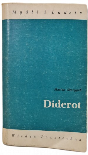 SKRZYPEK Marian - DIDEROT série Myšlenky a lidé, vydání 1 z roku 1982