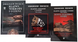 WYWIĘCH Zbigniew - CLAIMS, MICROBYS AND TEACHERS Volumes I-III AUTOGRAPH Illustrations