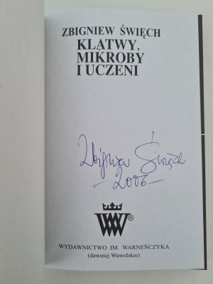 WYWIĘCH Zbigniew - CLAIMS, MICROBYS AND TEACHERS Volumes I-III AUTOGRAPH Illustrations