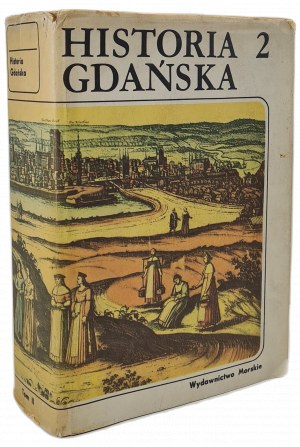 CIEŚLAK Edmund - Historia Gdańska 1454-1655 TOM 2, EXPERIENCE 1 of 1982 + 2 letters from the Maritime Publishing House to Slawomir Blaut translator of Gunther Grass books
