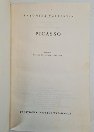 VALLENTIN Antonina - PICASSO [illustrations].