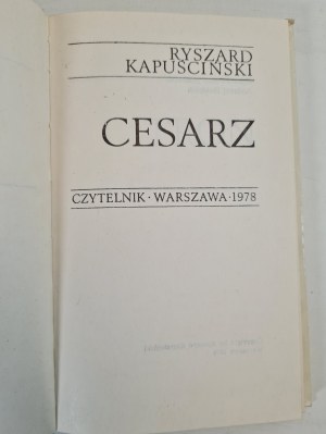 KAPUŚCIŃSKI Ryszard - CESAR